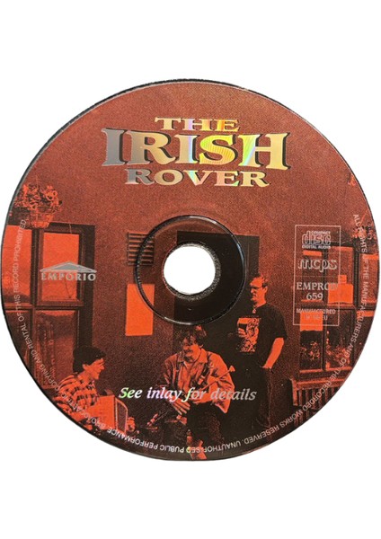 The Irish Rover- 20 Classics From The Emerald Isle – Cd- 1996 modelleri