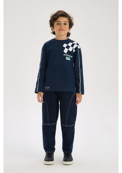 Bg Store Erkek Çocuk Lacivert Tshirt