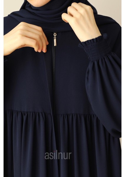 Nisa Ferace Şal Hediyeli Takım Lacivert indirimleri