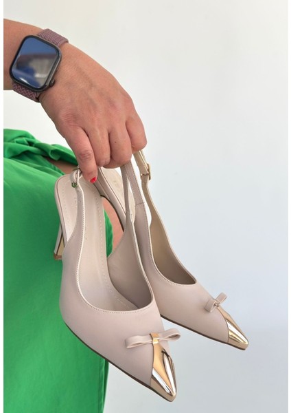 Bej Kadın Topuklu Ayakkabı fiyatları