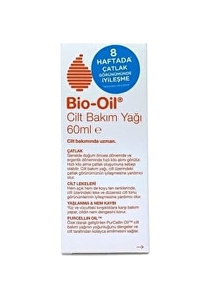 Bio-Oil Çatlak Karşıtı Cilt Bakım Yağı 60ML