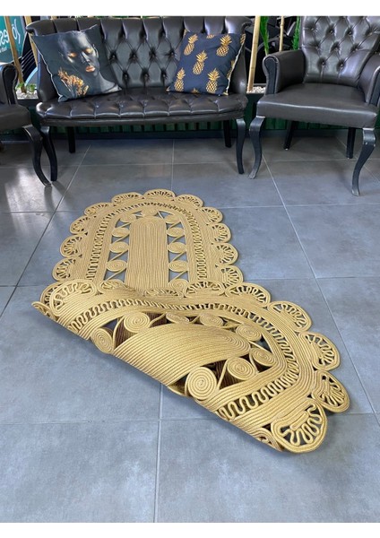 Eno Hasır Yuvarlak Dekoratif Jüt modelleri