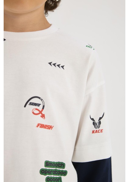 Bg Store Erkek Çocuk Desenli Tshirt modelleri