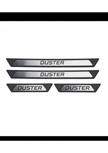 Dacia Duster 2 Krom Kapı Eşik Koruması Sport 2018 Üzeri 4 Parça fırsatları
