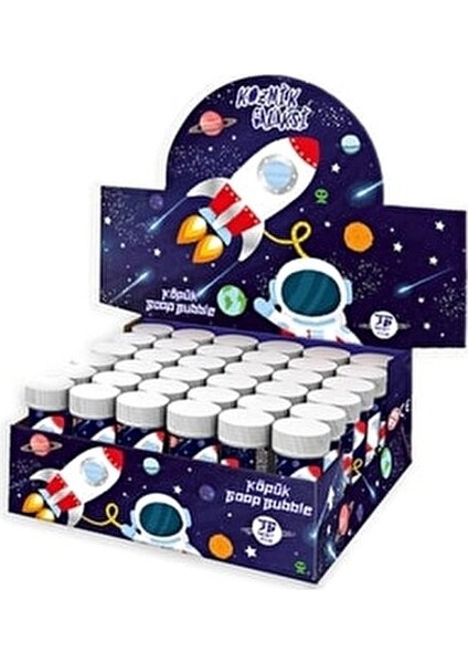 Köpük Baloncuk Astronot Roket Temalı 3 Adet modelleri