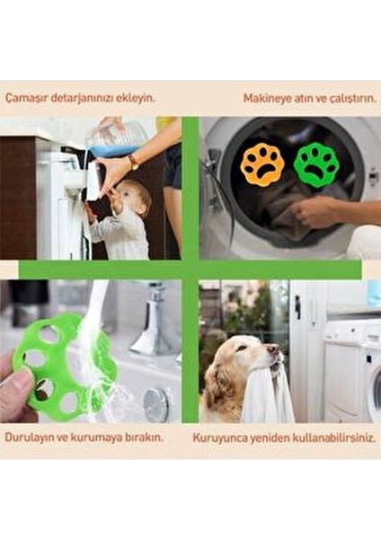 Fur Off Tüy Toplayıcı (Çamaşır &amp; Kurutma Makinesi ) Tekli Yeşil Paket modelleri