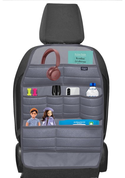 Ecolux Serisi Taytüyü Araba Oto Koltuk Arkası Eşya Düzenleyici Araç Içi Organizer Füme fırsatları