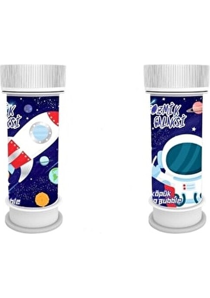 Köpük Baloncuk Astronot Roket Temalı 3 Adet fırsatları