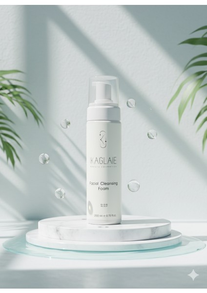 Yüz Yıkama Köpüğü, Cildi Kurutmadan Temizler, Hassas Gözler ve Lens Kullananlara Uygun, 200 Ml