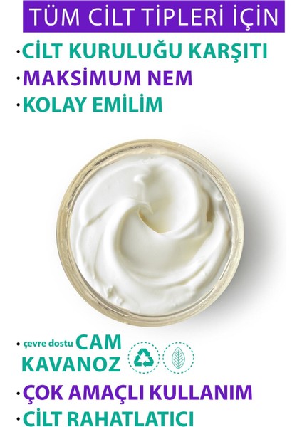 Saç ve Cilt Bakım Yağı – 7 Doğal Yağ İçeren Nemlendirici ve Canlandırıcı, 2x190 ml Cam Kavanoz, Günlük Kullanımda Parlaklık ve Pürüzsüzlük