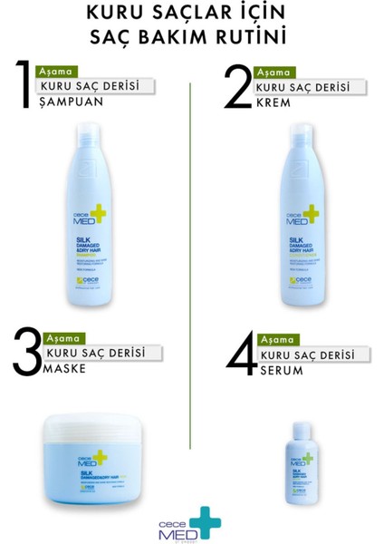 İpek Proteinli Saç Maskesi 200 ml – Kuru ve Yıpranmış Saçlar İçin Kinoa Sütü ve Hindistan Cevizi Yağı ile Onarıcı Haftalık Bakım