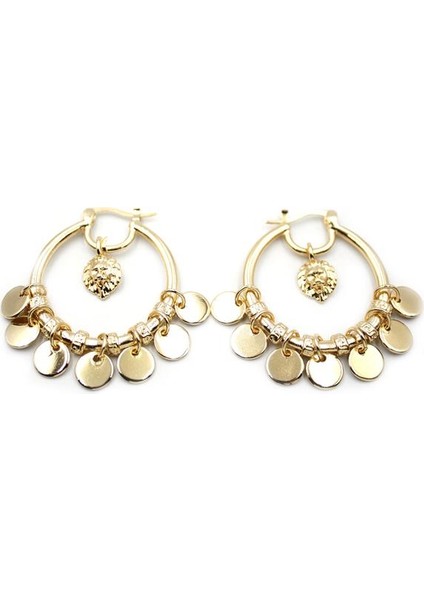 Pullu Halka Küpe - Altın fiyatları