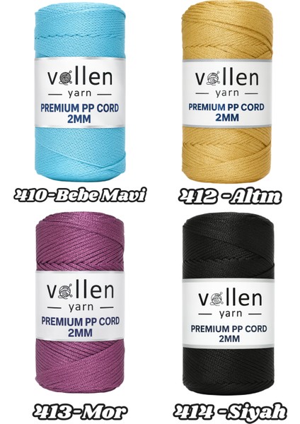 Premium Polyester Makrome Ipi 2mm ,makrome Ip,makrame,supla,çanta IPI,LACIVERT,200GR,230M modelleri