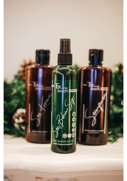 3'lü Onarıcı ve Nemlendirici Saç Bakım Seti – Kuru ve Yıpranmış Saçlar İçin Komple Çözüm