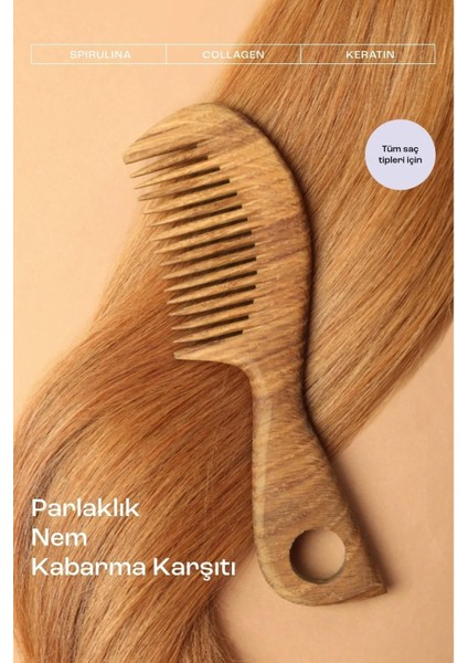 Miracle Onarıcı ve Besleyici Saç Spreyi 100 ml – Biotin, Spirulina, Kolajen, Keratin, Seyahat Boy, Hasarlı Saçlar İçin Canlandırıcı Bakım