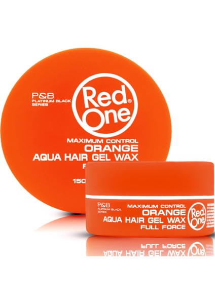 Aqua Wax Turuncu Saç Şekillendirici Jel 150 ml – Su Bazlı, Günlük Kullanıma Uygun, Maksimum Kontrol ve Kalıcı Şekil fiyatları