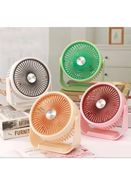 Masaüstü Şarjlı Fan 3 Kademeli Taşınabilir Vantilatör Serinletici Mini Klima Fan fırsatları