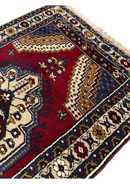 El Dokuma Sıfır Yahyalı Halısı 90X160 Kök Boya %100 Yün Halı fırsatları