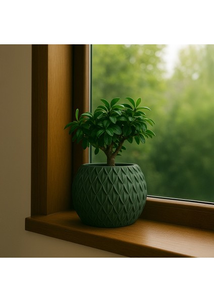 Yeşil Modern Tasarım Dekoratif Saksı fiyatları