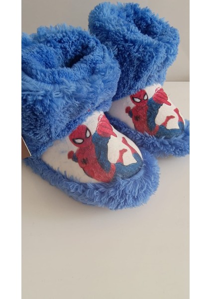My Baby Kumsal Spiderman ( Panduf ) Erkek Çocuk Ev Botu Kaydırmaz Taban