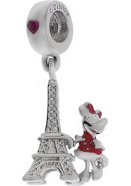 Bayan Minnie Mouse ve Eyfel Kulesi Model Charm fiyatları