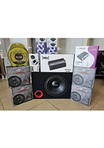 Paket Ses Sistemi Cadence 20 cm 120 Rms Paketi