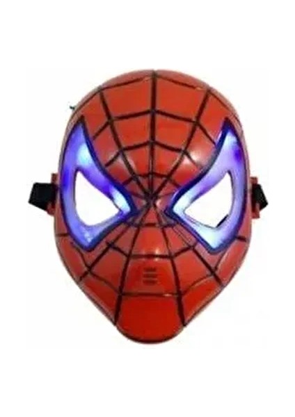 Işıklı Maskesi Örümcek Adam Doğum Günü Işıklı Maskeleri