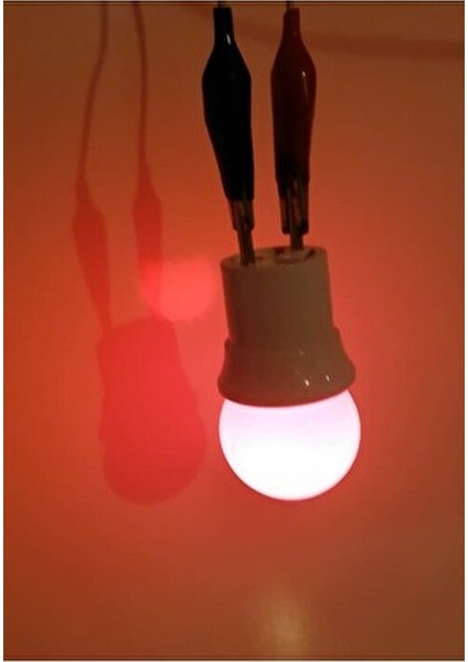 Gece Lambası Ampülü Kırmızı 1W LED E27 Duy fırsatları