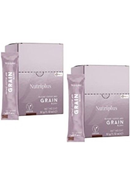 Nutriplus Nutri Coffee-Tahıllı Kahve 16 x 2 gr - 2 Adet