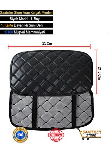 Fiat Egea Deri Oto Kolçak Kılıfı Örtüsü Capitone Süngerli Siyah Nakışlı modelleri