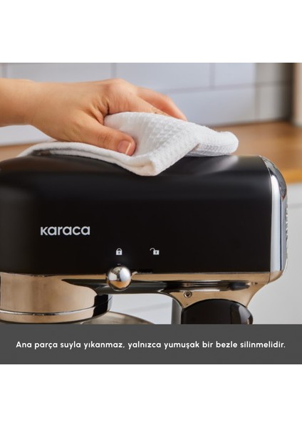 Multicast Plus Döküm Kıyma Çekme/Kurabiye Aparatlı Hamur Yoğurma Makinesi Black 1000w 5l