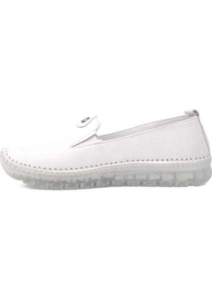 Beyaz Kadın Düz Rahat Günlük Ayakkabı fiyatları