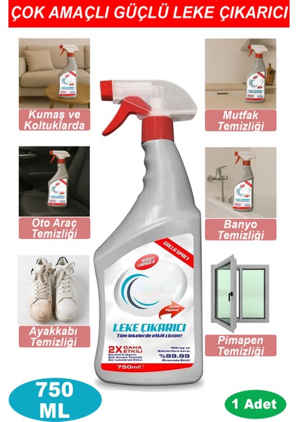 Leke Çıkarıcı Genel Çok Amaçlı Leke Çıkarıcı Her Yüzeye Uygun