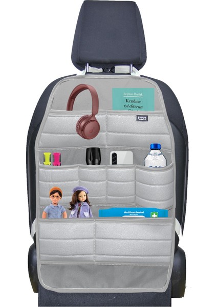 Ecolux Serisi Taytüyü Araba Oto Koltuk Arkası Eşya Düzenleyici Araç Içi Organizer Gri modelleri