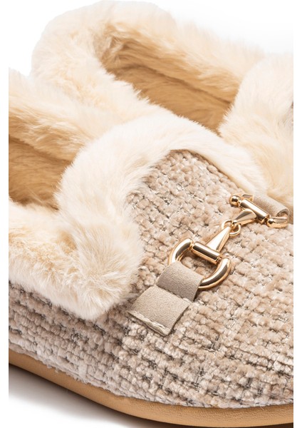 Barbara Kadın Ev Ayakkabısı Bej 37/41 fiyatları