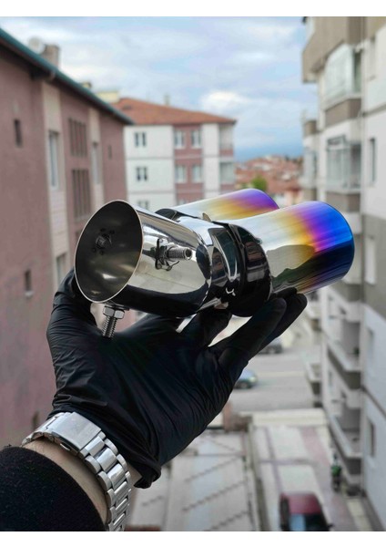 Egzoz Başlığı Nikelajı Paslanmaz 60 mm modelleri