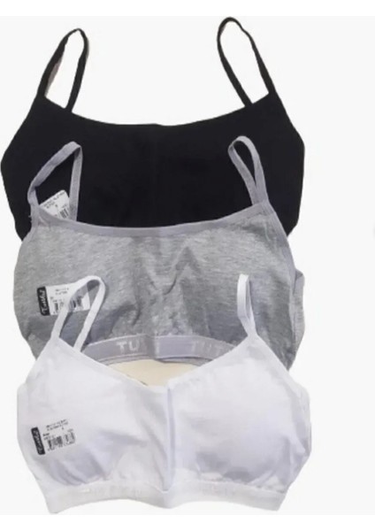 Kız Pedli Alıştırma Sütyeni TKC0847 12'li Avantajlı Süper Paket indirimleri