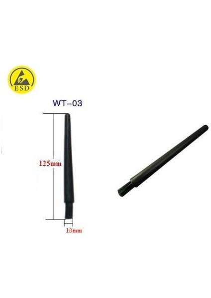 Antistatik Esd Iletken Fırça IZ-WT03 - 10MM