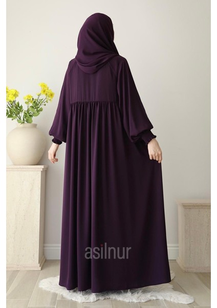 Nisa Ferace Şal Hediyeli Takım Mürdüm fırsatları