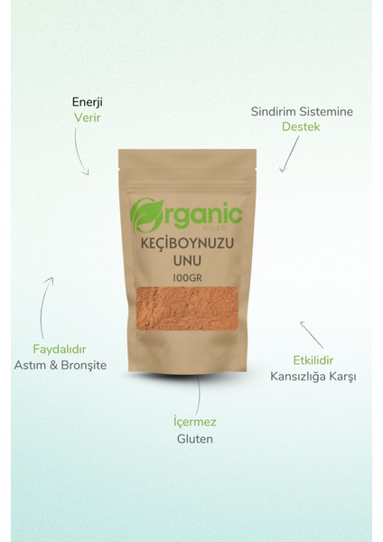 Keçiboynuzu Unu Glutensiz Şeker İlavesiz &İnce Öğütülmüş fiyatları