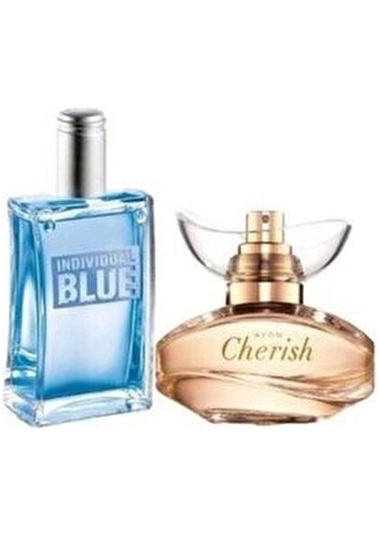 Indıvıdual Blue Edt 100ML Erkek + Cherish Edp 50ML Kadın KM212445