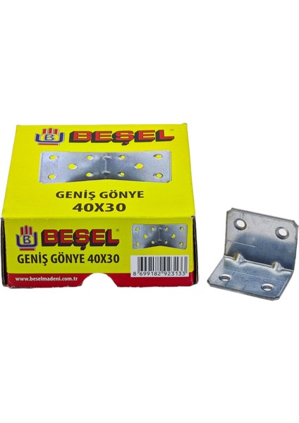 BA4030 40 Serisi 40X30 mm Geniş Masa Gönye 50 Adet