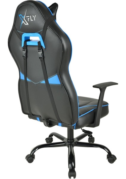 Vendetta Oyuncu Koltuğu – Kontraplak Gövde, Kumaş Kaplama, Ayarlanabilir Oturak ve 360° Döner Mekanizma