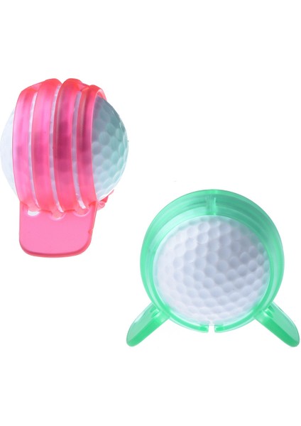 Çember Golf Ball Hat Marker 360 ° Golf Hizalama Kiti Marker Kalem Golf Top Marker Aracı Spor Şablonu Hizalama C (Yurt Dışından) modelleri