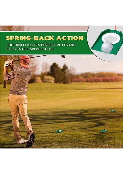 3 Pcs Golf Kupa Golf Deliği Eğitim Yardımları Golf Aksesuarları Plastik Bayrak Yeşil + Kırmızı ile Golf Eğitimleri Putter (Yurt Dışından) fiyatları