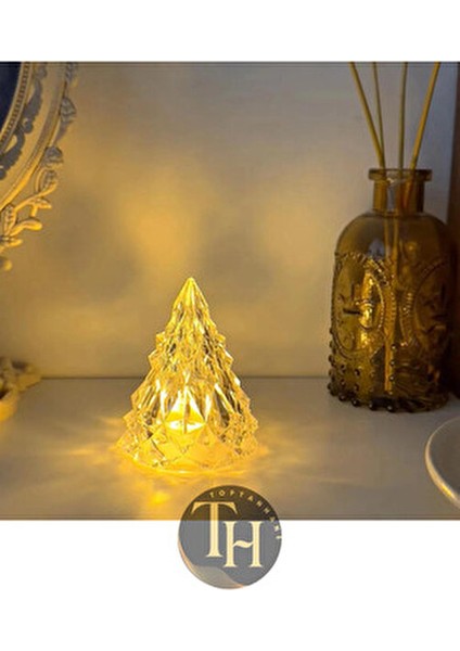 Çam Ağacı Şekilli LED Işık Mini Çam Ağacı Dekoratif Süs Lambası Yeni Yıl Yılbaşı Süsü Noel Ağacı fiyatları