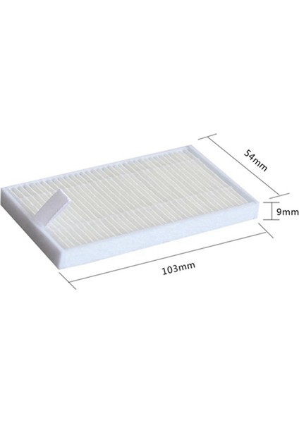 12PCS Cecotec Conga 4090 5090 5490 6090 7090 Robot Vakum Süpürge Aksesuarları Kiti Hepa Filtreleri (Yurt Dışından) fiyatları