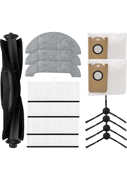 Airrobo T10+ / Ultenic T10 / Neabot Nomo N2 / Proscenic M8 Pro Vakum Aksesuarları Için Fırça Filtresi Yedek Parçaları (Yurt Dışından) indirimleri