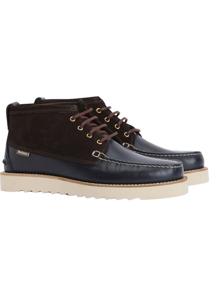 Hadston Chukka Bot NY94 Navy/dark Brown