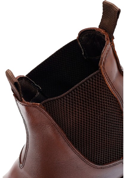 Erkek Taba Deri Chelsea Bot 25WFD681218